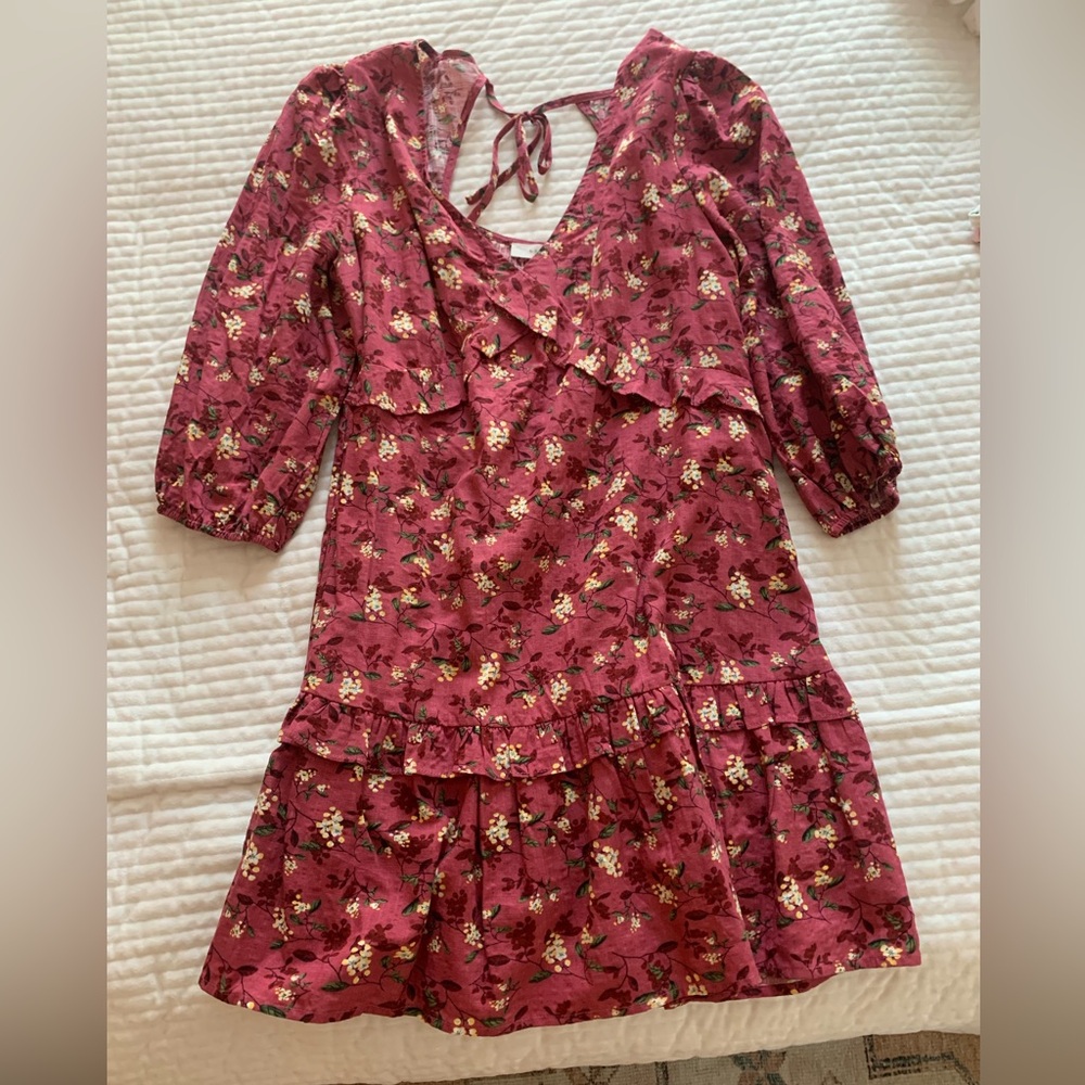 Lush Cotton Mini Sundress